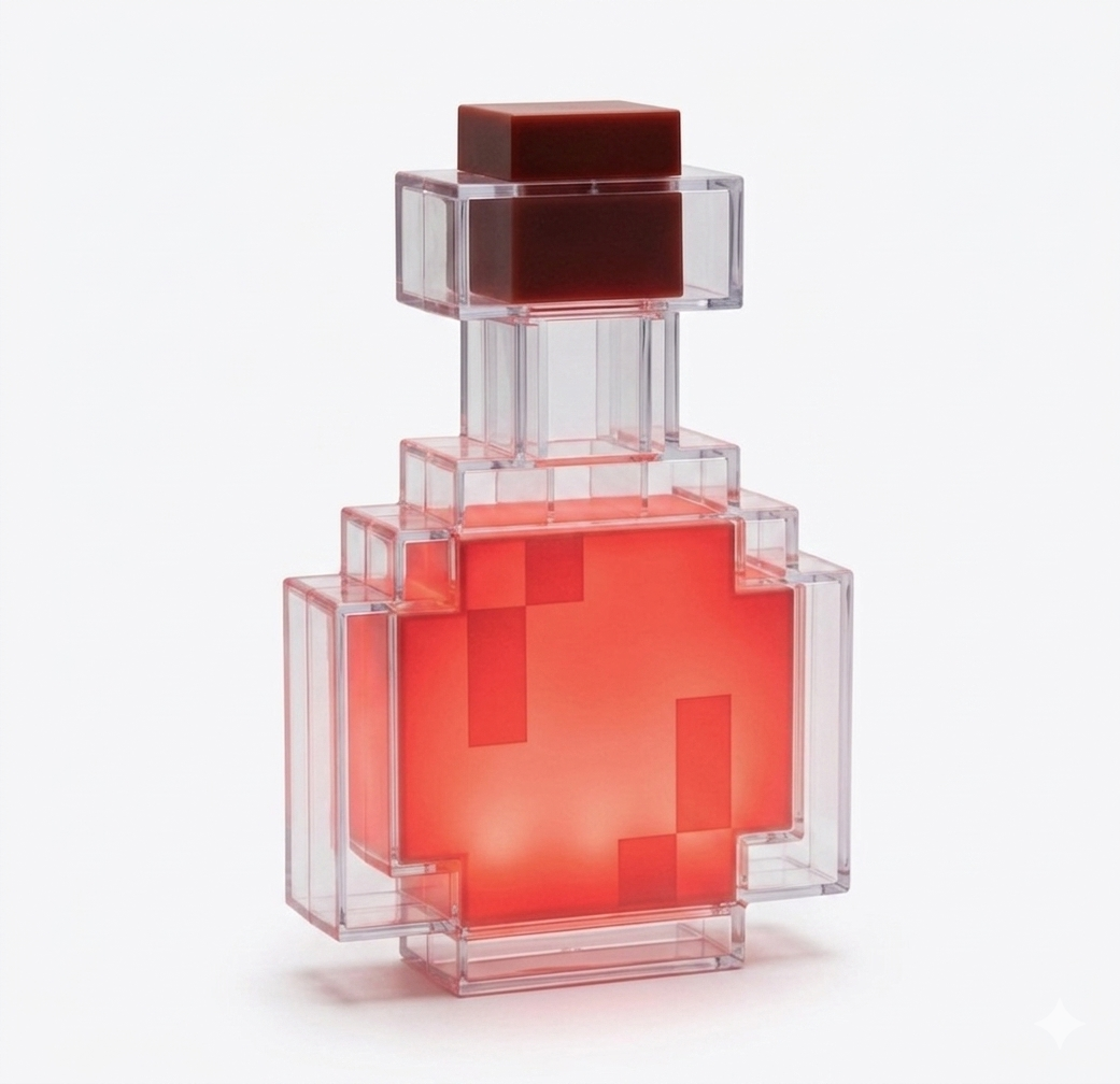Color Changing Potion Bottle