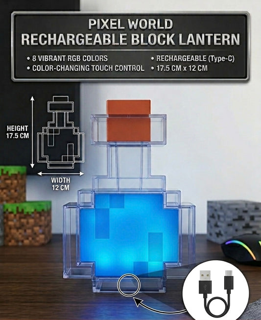 Color Changing Potion Bottle